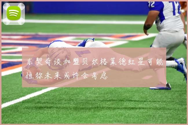 东契奇谈加盟贝尔格莱德红星可能性称未来或许会考虑